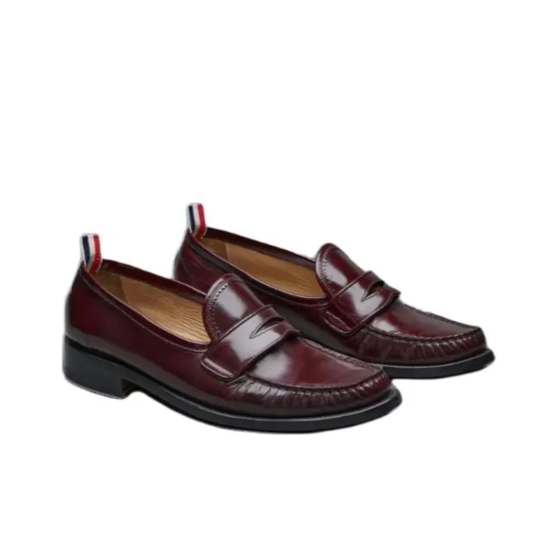 THOM BROWNE· Loafers Men's Brown-2