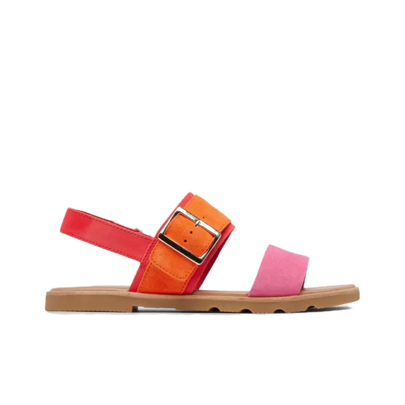 SOREL Beach Sandals Women's Pink Orange-1