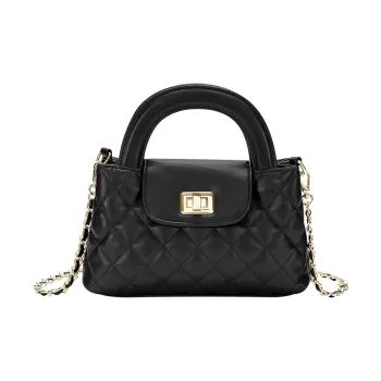 JANE KLAIN PU Small Square Bag Handbags Regular Women's Black/Red