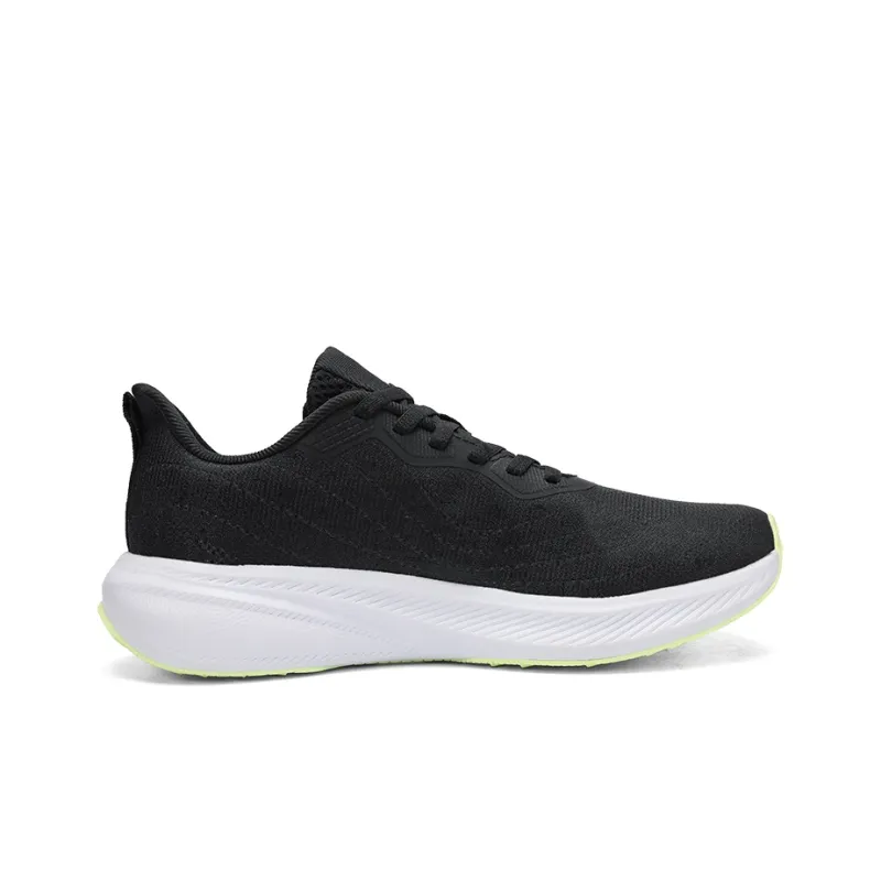 PEAK Cushioning Anti Slip And Wear Resistant Low Top Running Shoes Men's Black Baymax-1
