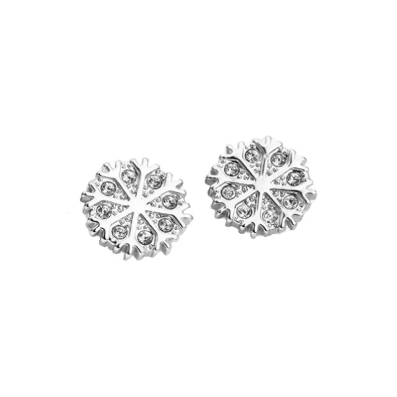 Swarovski Duo Stud Earrings Women's-2
