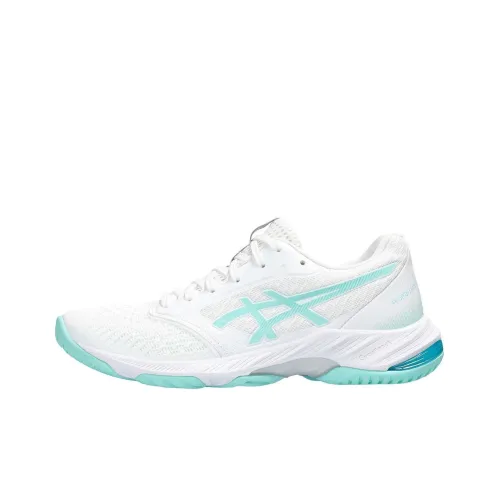 Asics Women's Netburner Ballistic FF 3 'White Illuminate Mint'