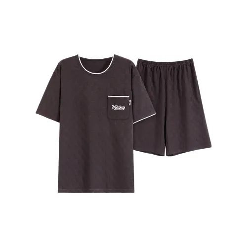 Mulong Family Pajama Set Men's Tan