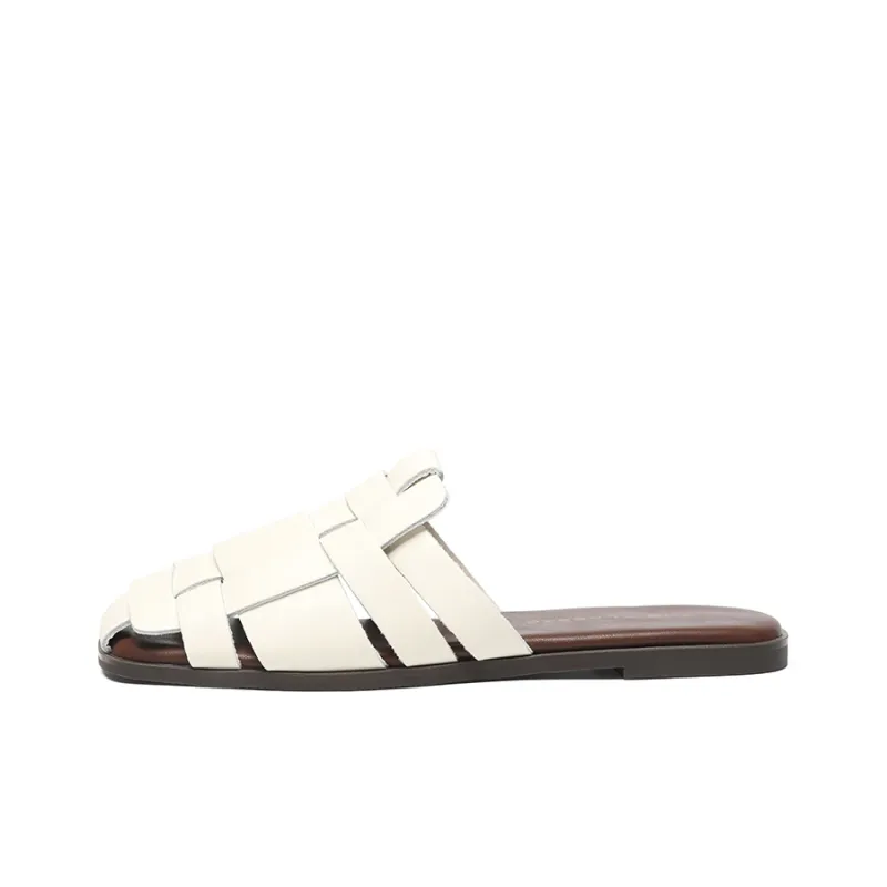 ZHR Flat Closed Toe Slippers Women's-1