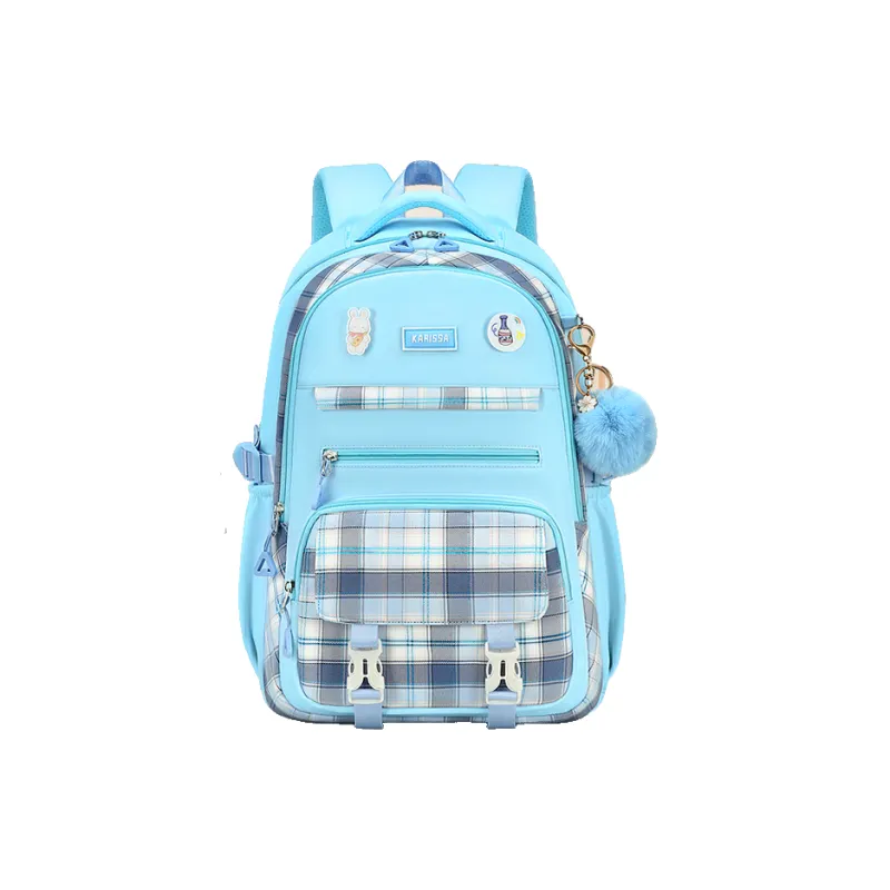 Carissa Oxford Backpack Regular Women's Purple/Pink/Black-12