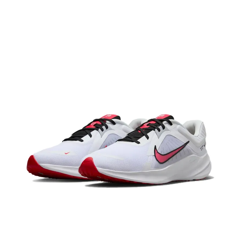 Nike Quest 5 White Light Smoke Grey Black Fire Red-2