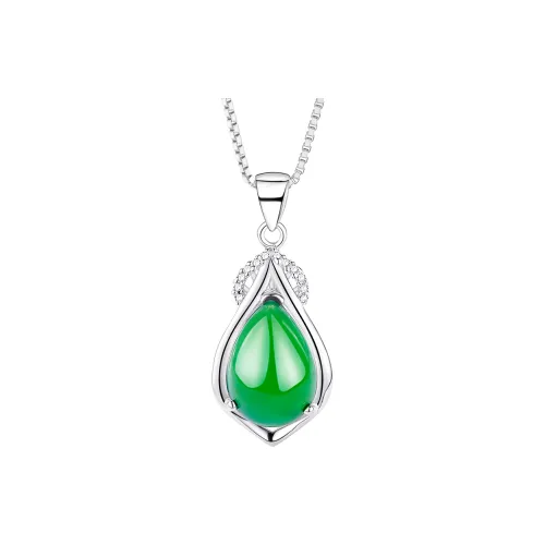 COISE Chalcedony Jade Pendants Women's