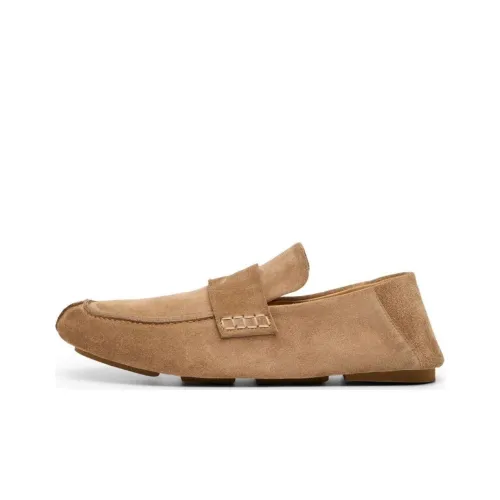 Marsèll Round-toe Suede Loafers