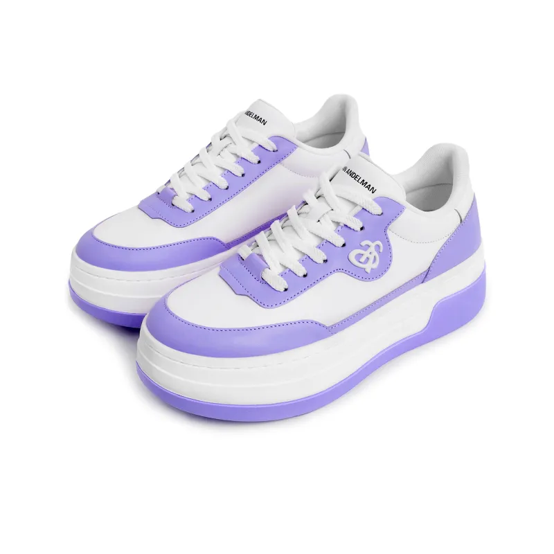 ANN ANDELMAN Arcade Blanc Height Increasing Low Top Skateboard Shoes Women's-13
