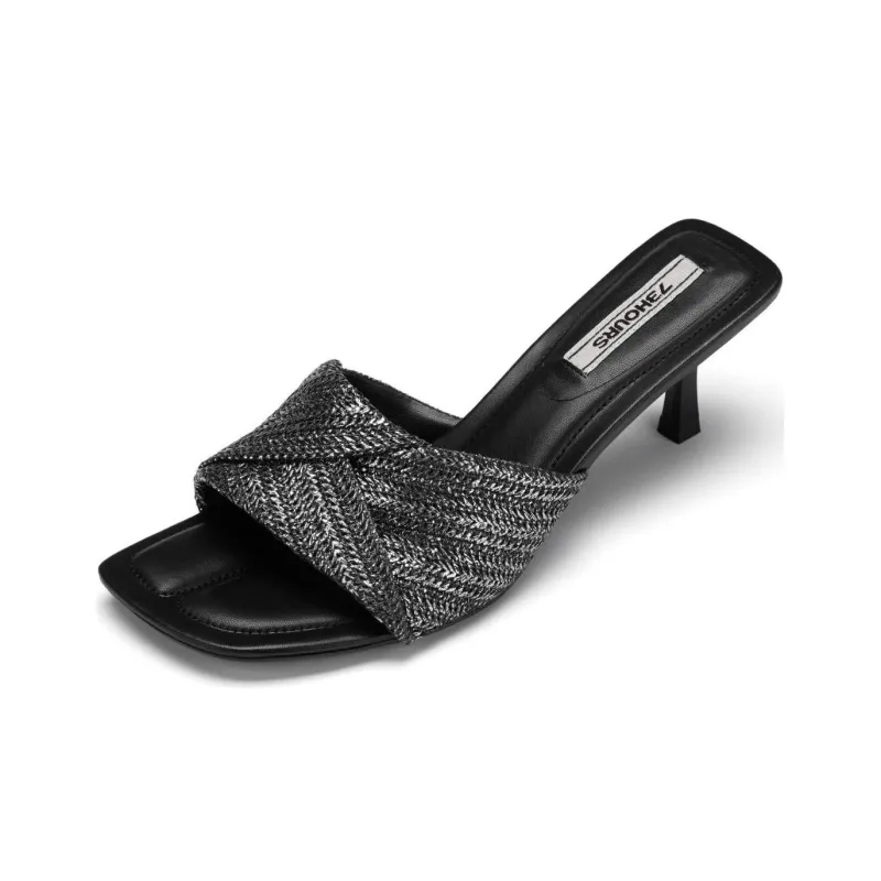 73Hours Artistic Rock Slide Slippers-6