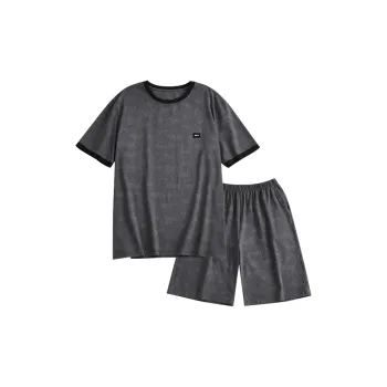 Peninsula City Pajama Set Men's Casual Gray