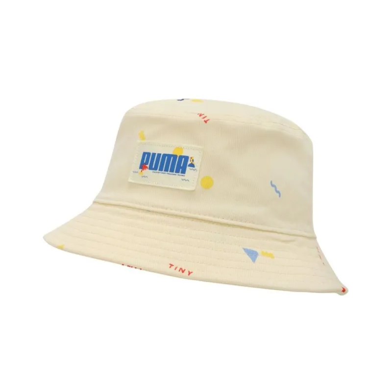 PUMA Cotton Bucket Hats Kids' Beige-0
