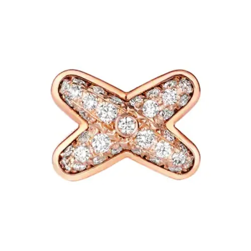 Chaumet Stud Earrings Women's Rose Gold