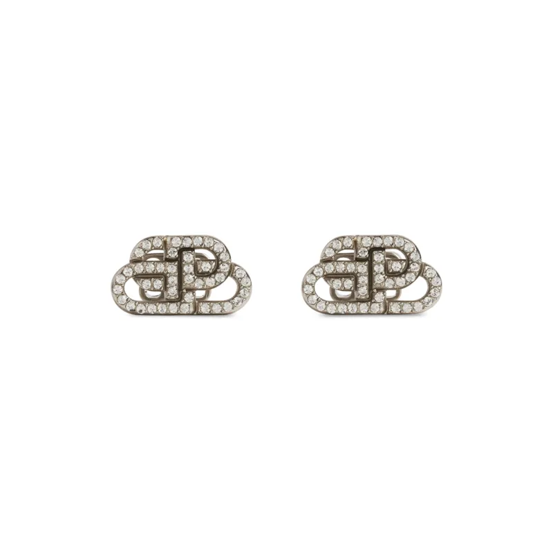 Balenciaga Bb Xs Stud Earrings-0