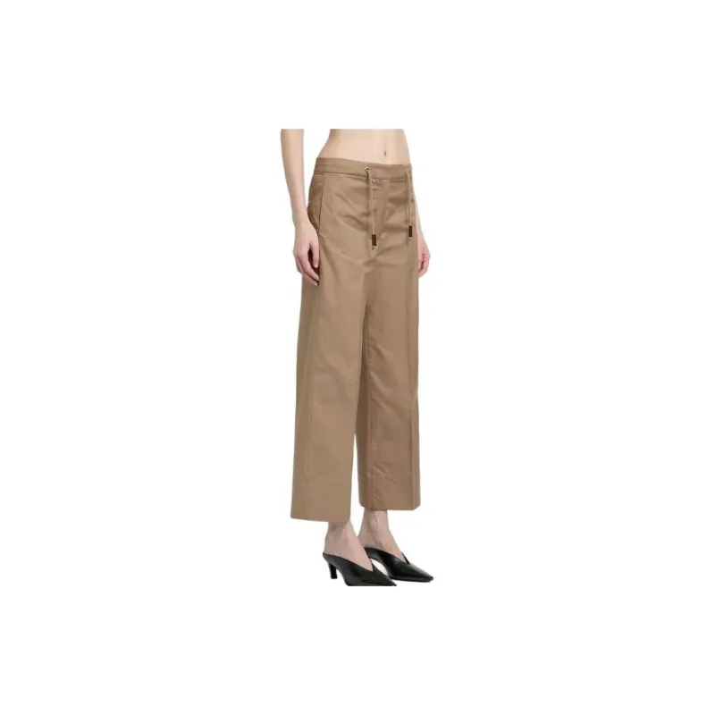 'S MAX MARA Drawstring Wide Leg Pants-2