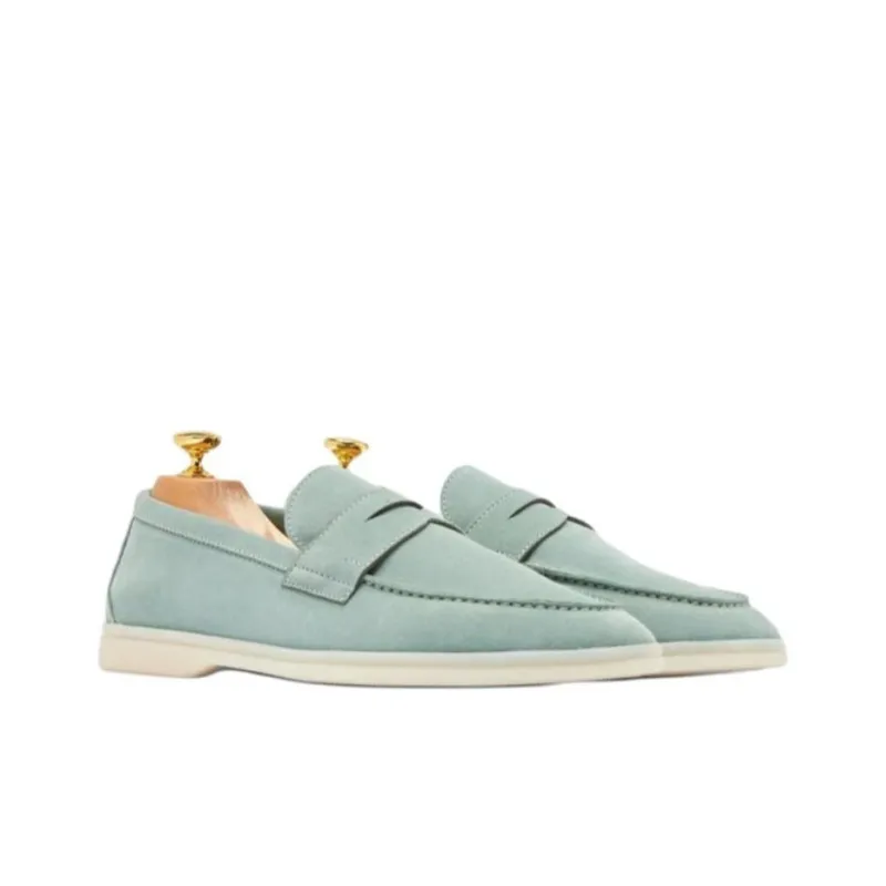 SCAROSSO Luciano Almond Toe Loafers-1