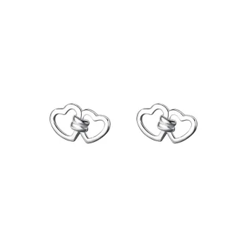High Quality 999 Fine Silver Stud Earrings Fashion Stud Earrings Women's