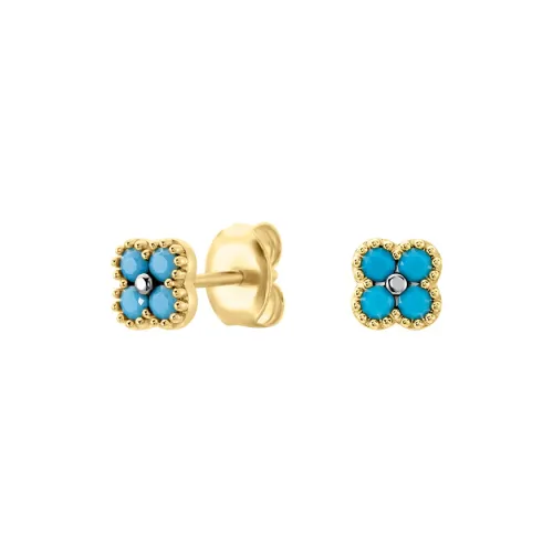 Agatha Stud Earrings Women's Green