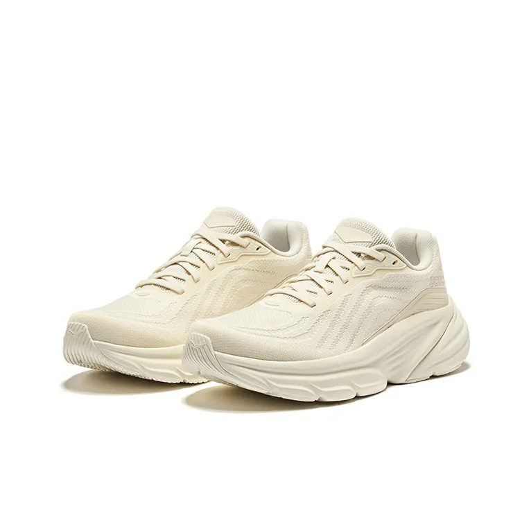 Saucony Durable Breathable Low Top Casual Running Shoes Unisex Beige-2