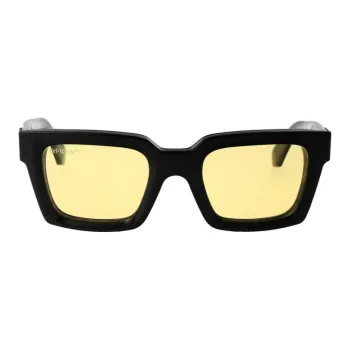 OFF WHITE Square frame Clip on Glasses