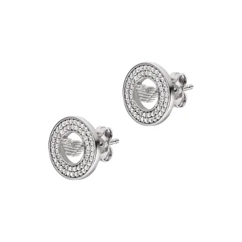 EMPORIO ARMANI Sterling Silver Stud Earrings