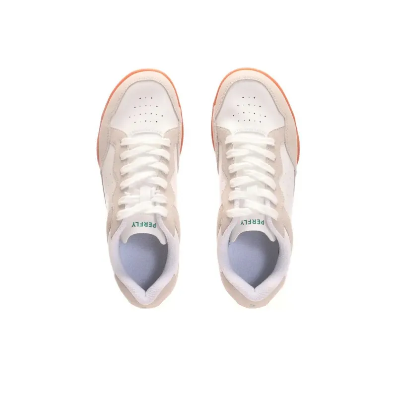 DECATHLON Abrasion Resistant Low Top Badminton Shoes Women's Ecru-3