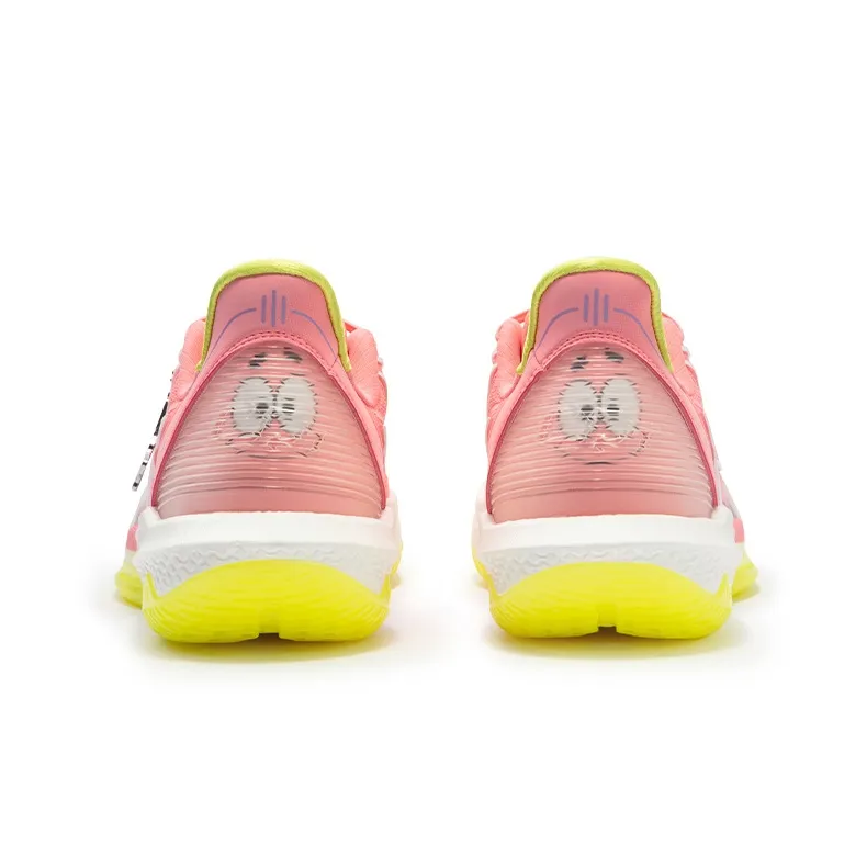 361° BIG3 4.0 Quick Pro Basketball Shoes Men Low Top Fluorescent Light Coral/Light Lime-3