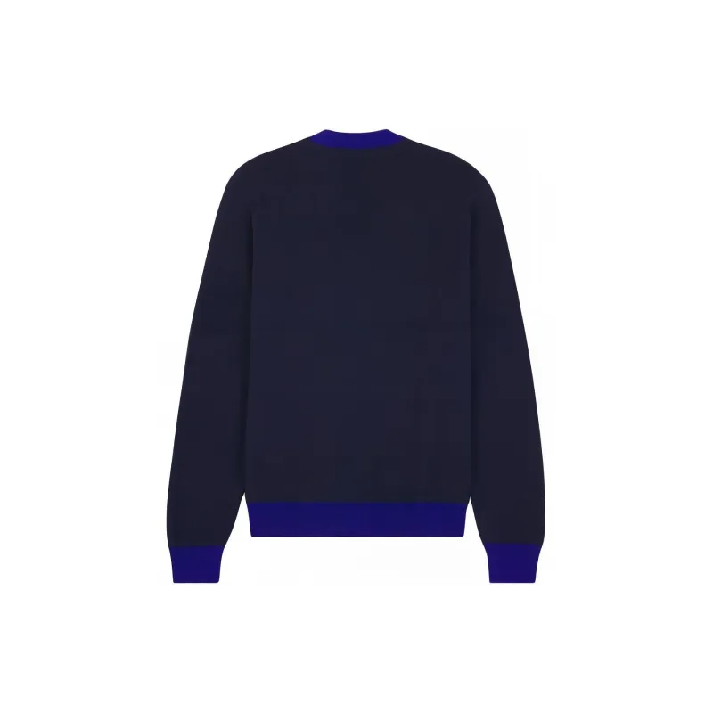 Maison Kitsune Baby Fox Patch Button Up Cardigan-1