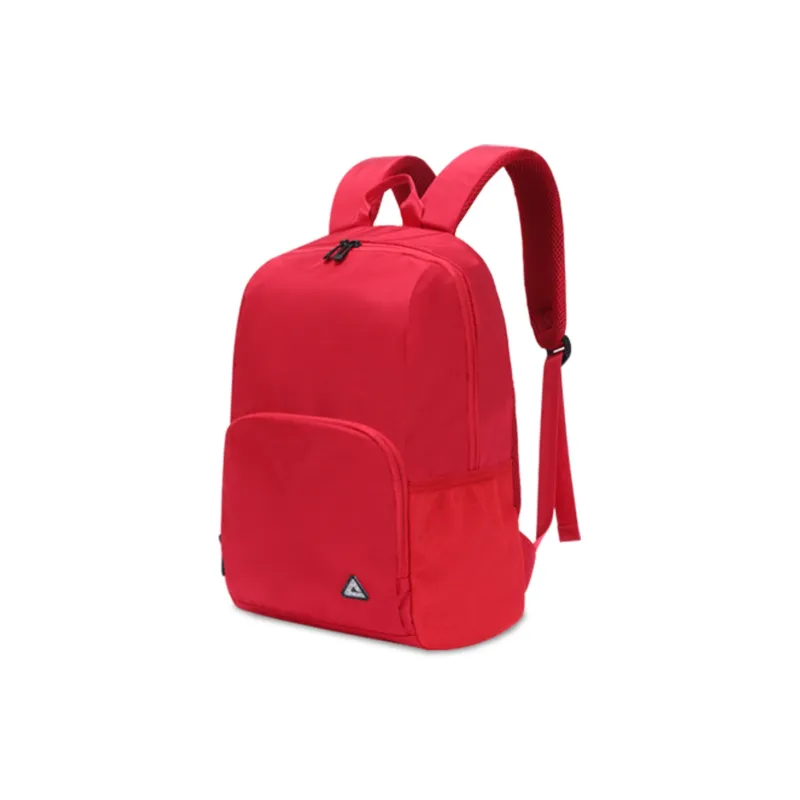 PEAK Fabric Backpack Regular Unisex Silver Gray/Beige Yellow/Maple Leaf Red/Tranquil Black-11