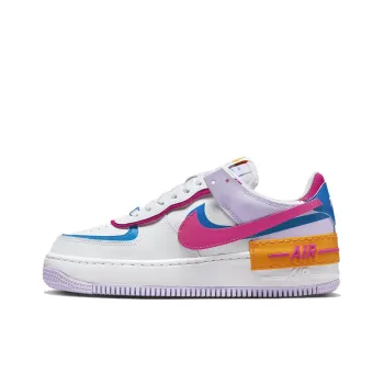 Nike Air Force 1 Shadow White Photo Blue Lilac Bloom Alchemy Pink Women's