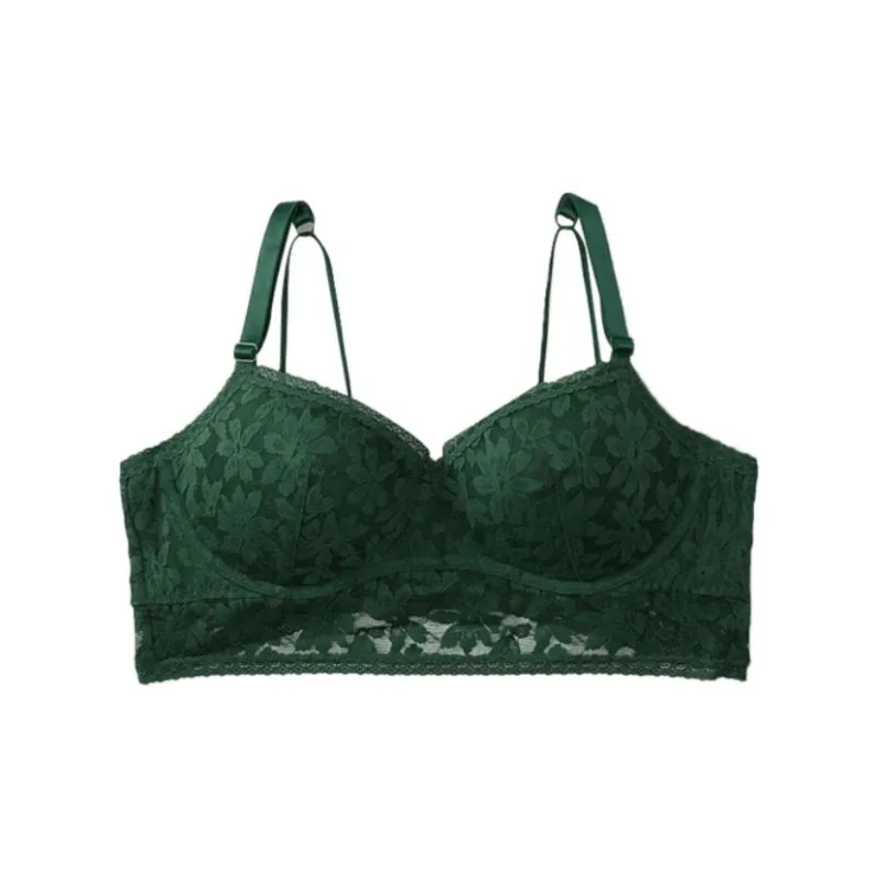 VICTORIA'S SECRET Bra Women's Satin Green-0