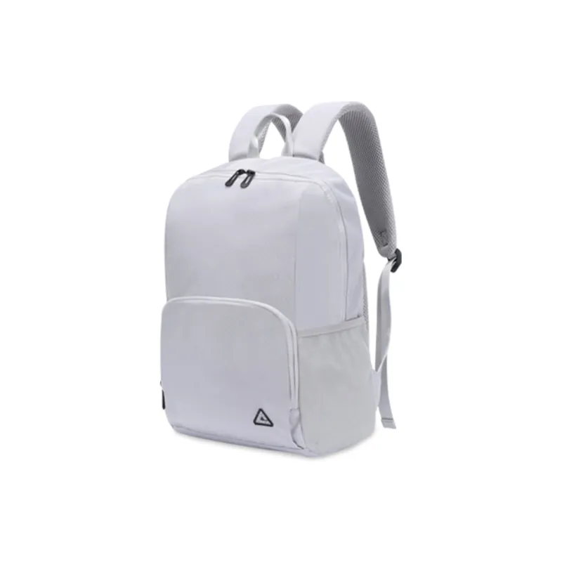PEAK Fabric Backpack Regular Unisex Silver Gray/Beige Yellow/Maple Leaf Red/Tranquil Black-1