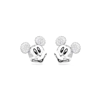 Swarovski Disney Stud Earrings Women's Silver