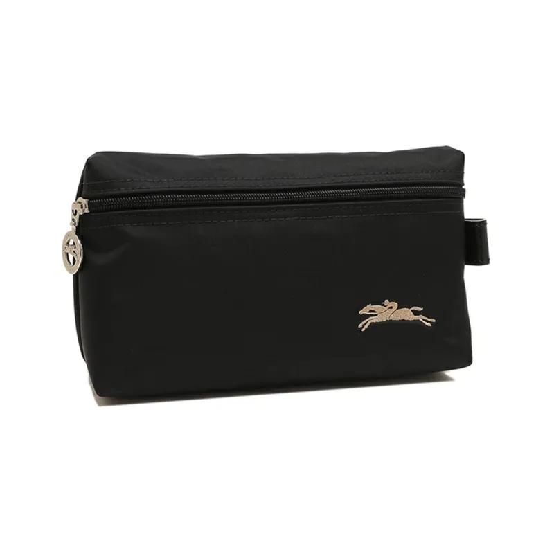 LONGCHAMP Le Pliage Club Polyamide Canvas Bag Clutches Regular Women's Black-0
