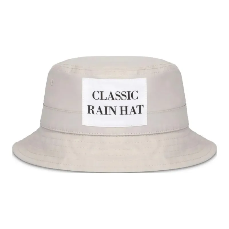 MOSCHINO Classic Rain Hat-tag Bucket Hat-0