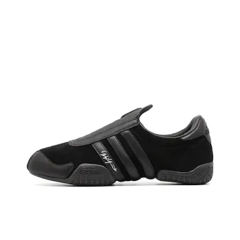 Y 3 Regu Low Top Casual Shoes Women's Charcoal Black