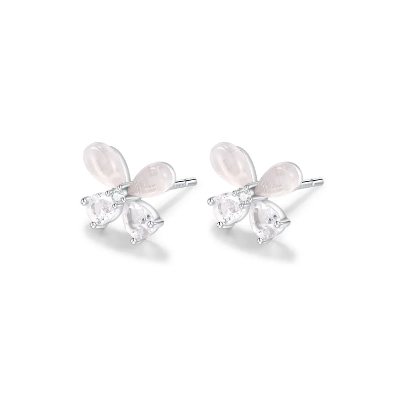 ERROR Sterling Silver Stud Earrings Women's-0