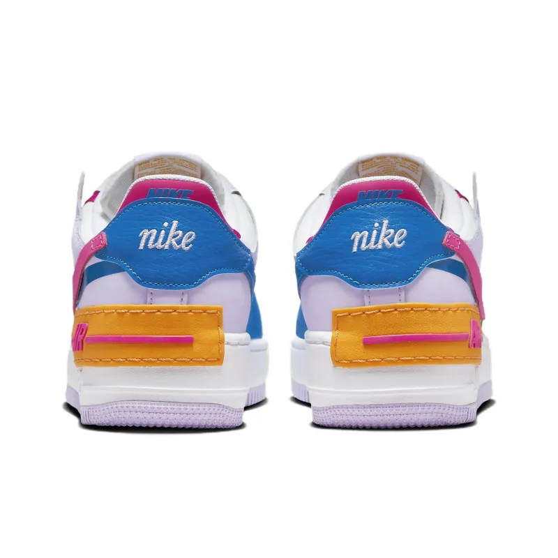 Nike Air Force 1 Shadow White Photo Blue Lilac Bloom Alchemy Pink Women's-3