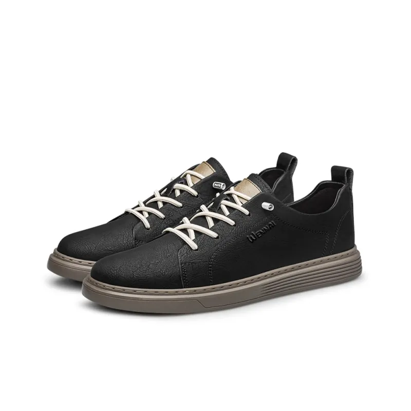 Wen Nai Casual Shoes Men's Black-3