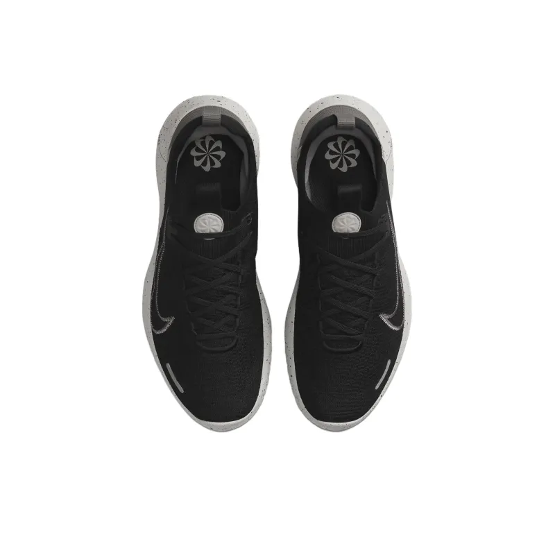Nike Free RN Abrasion Resistant Breathable Low Top Running Shoes Men's Black-3