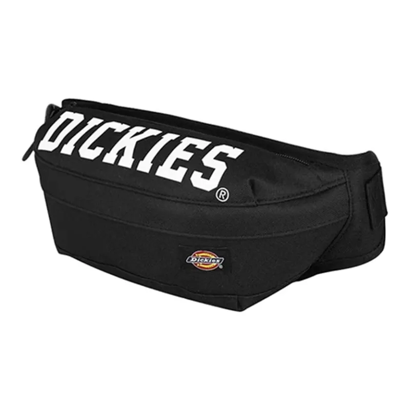 Dickies Polyester Dumpling Bag Crossbody Bag Sling Bag Fanny Pack Regular Unisex Black-1