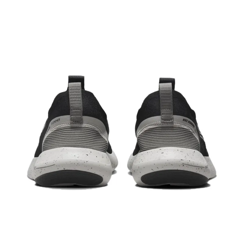 Nike Free RN Abrasion Resistant Breathable Low Top Running Shoes Men's Black-4