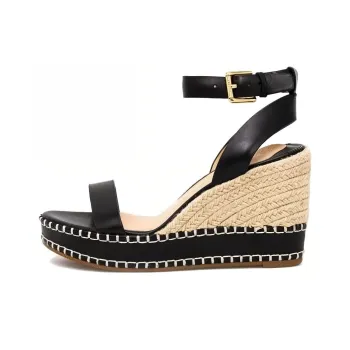 Lauren Ralph Lauren Hillarie 80mm Leather Espadrilles