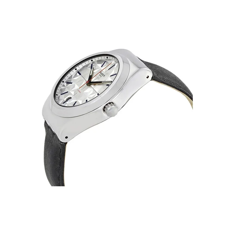 SWATCH Unisex 42mm White Watch YIS408-4