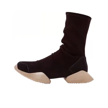RICK OWENS x Adidas RO Runner Ankle Boots Women's Black