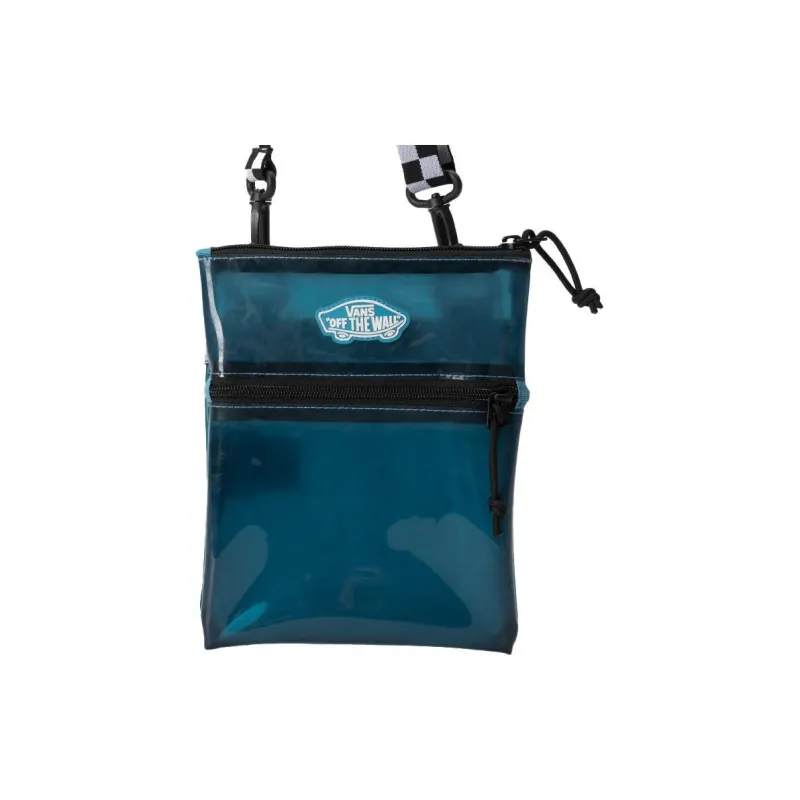 Vans Polyurethane Shoulder Bag, Crossbody Bag Regular Women's Blue-0