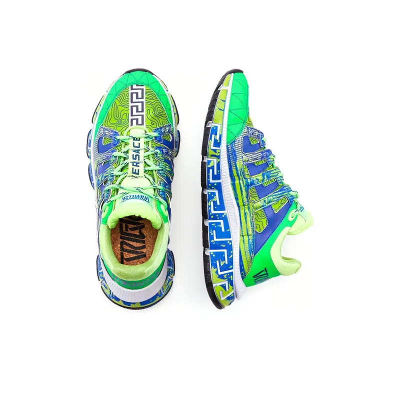 VERSACE Trigreca Green Blue-2