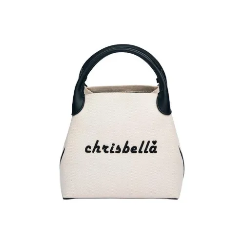 CHRIScool Fabric With Split Cow Leather Bucket Bag, Shoulder Bag, Crossbody Bag Small Size Unisex Black