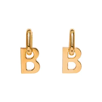 Balenciaga B Chain Xs Earrings