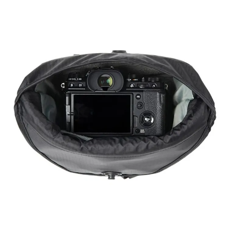MONTBELL Nylon Camera Bag, Crossbody Bag, Shoulder Bag Medium Size Unisex Black-1